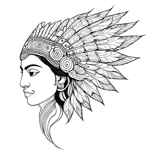 Indian Teppee Made From Technology