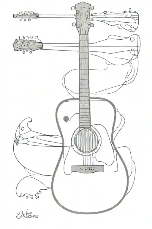 Cutaway Accoustic Guitar