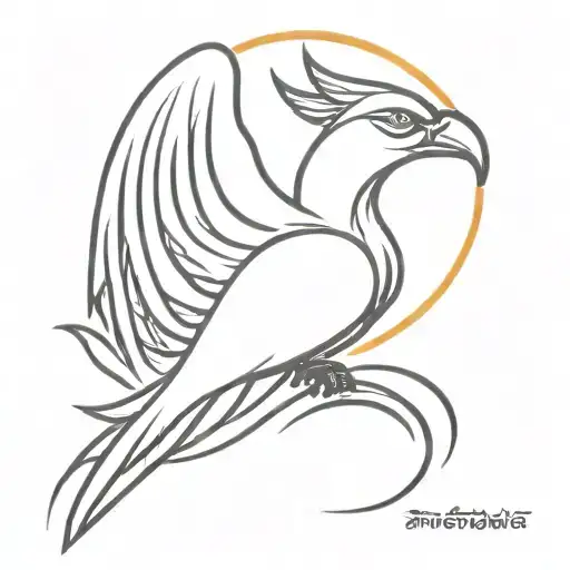 Phoenix Rising From The Ashes