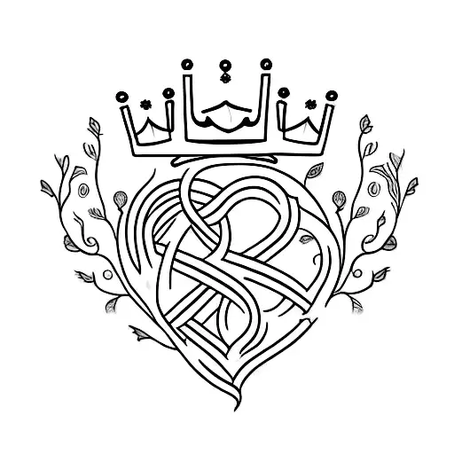 Himani Name With Crown And Heart