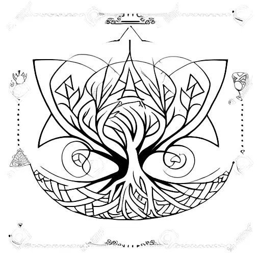 Tree Of Life Triangles Poissons