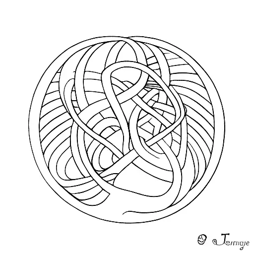 Infinity Symbol With Names Of Loved Ones