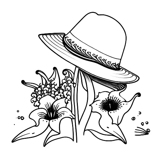 Sunhat With Lily Of The Valley