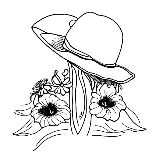Sunhat With Lily Of The Valley