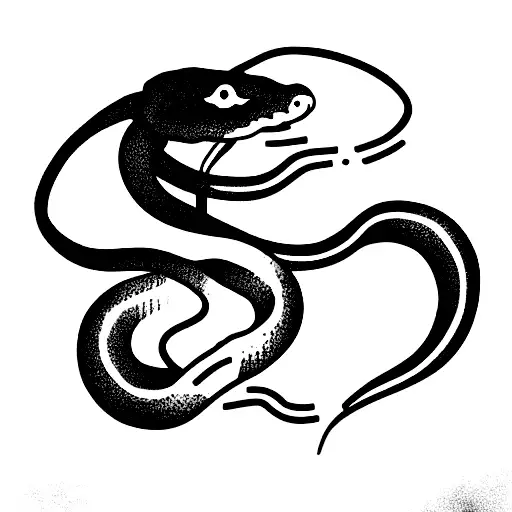 Snake And Skinny Dagger