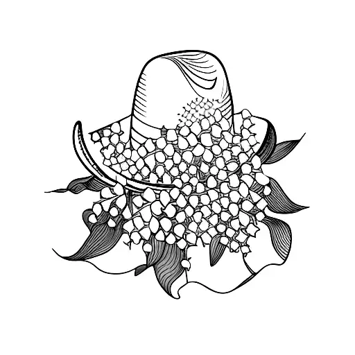 Sunhat With Lily Of The Valley