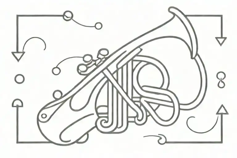 Trumpet With Card Deck