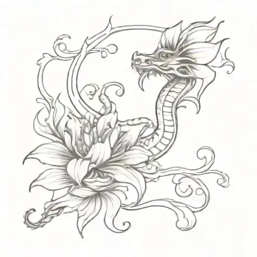 Dragon And Lily