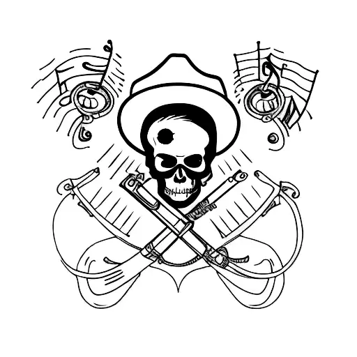 Cowboy Music Rum Pirate