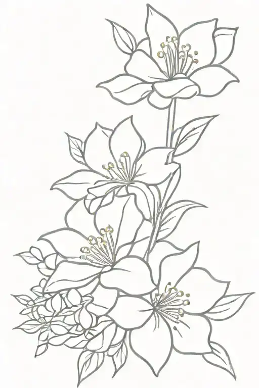 Birth Flower Bouquet