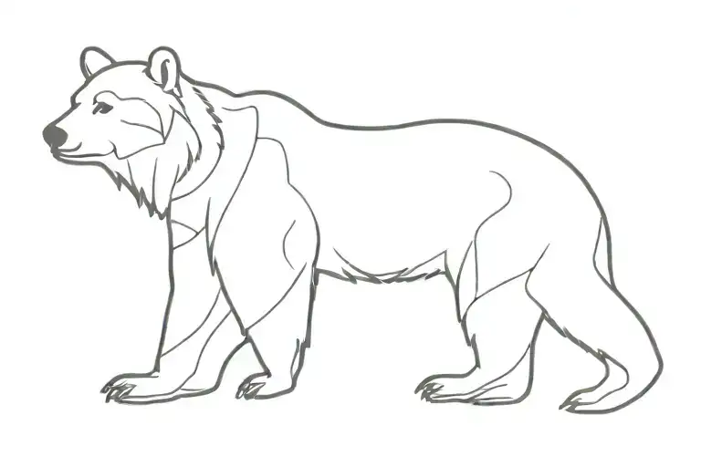 Bear Outline