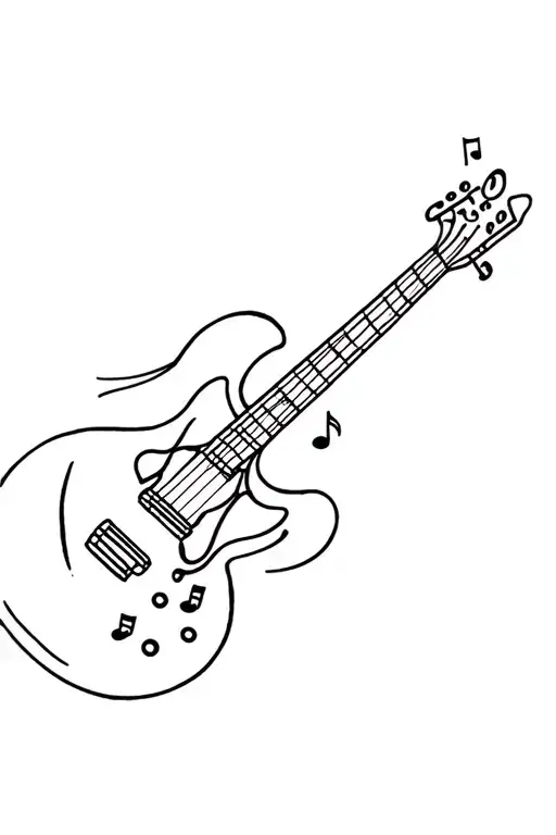 Guitar Music Note