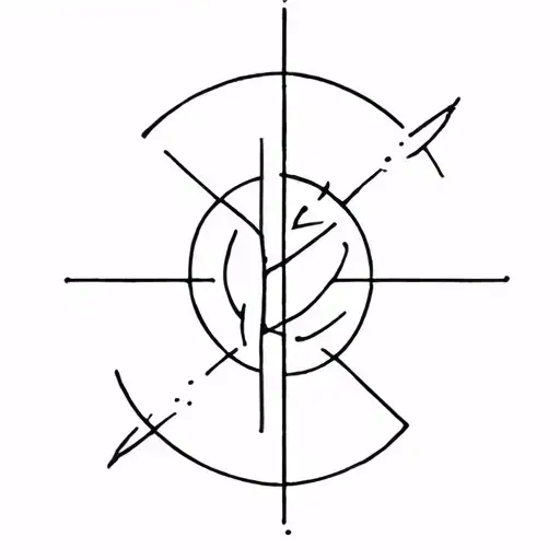 Tattoo Symbol Incorporating Lonliness