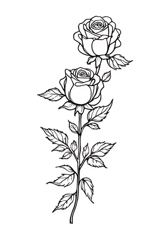 Cylindrical Rose Bouquet