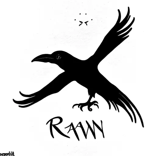 Raven With Lyrics