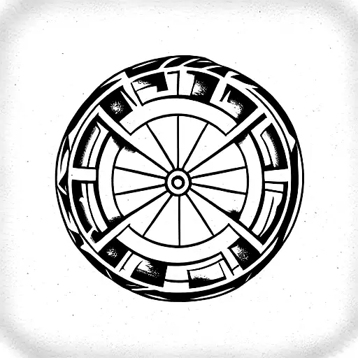 Cartoon Wagon-wheel Character