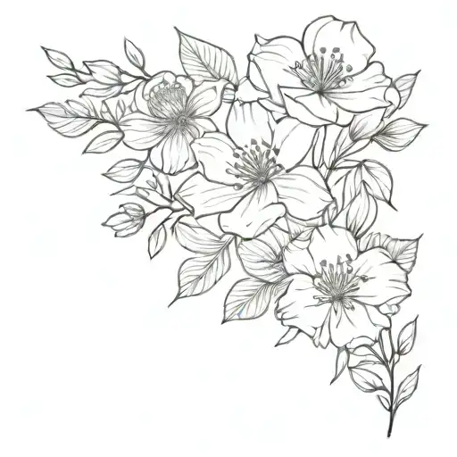 Birth Flower Bouquet