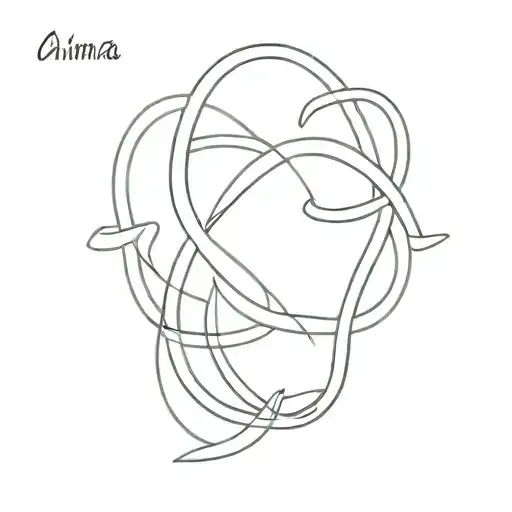 Infinity Symbol With Amma Appa