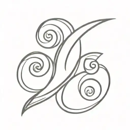 Unaloom With Triskel Symbol