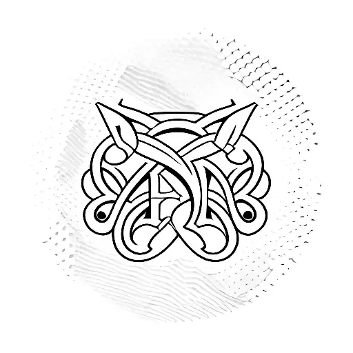 Logo With Initials Affs With Red Circle