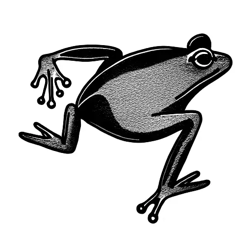 Frog Wearing A Suit Smoking A Pipe