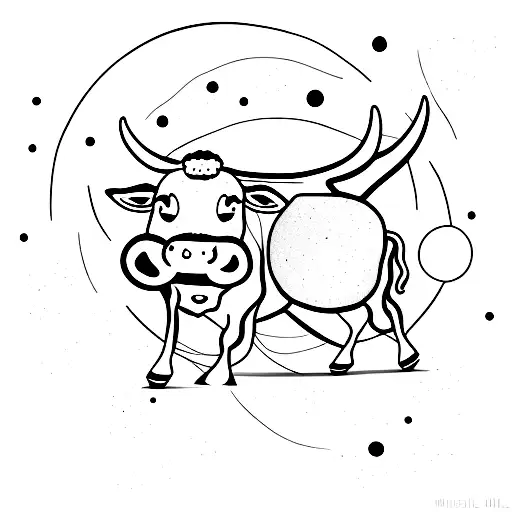 Moon And Cow