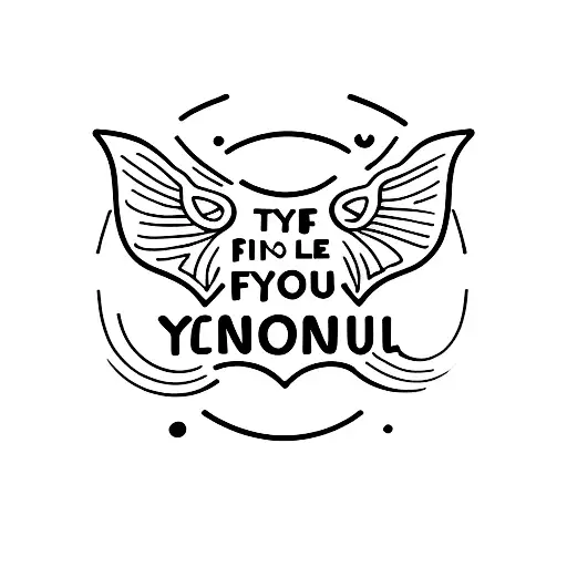 A Tiny Fire Symbol On The Neck With A Motivational Quote About Overcoming Obstacles