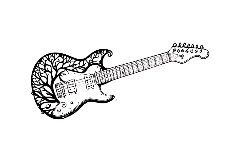 Electric Guitar Is My Tree Of Life