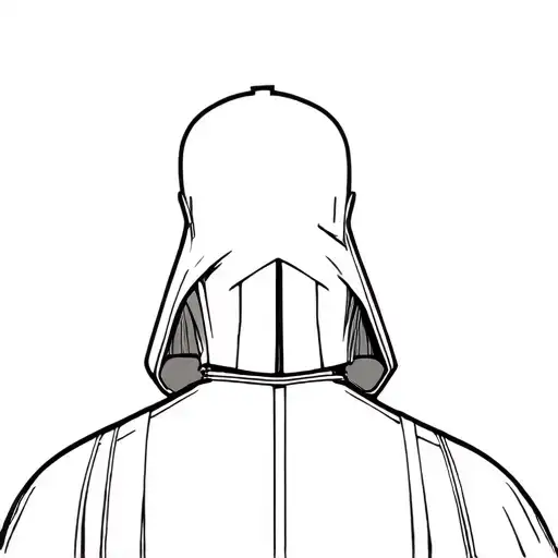 Vader From The Back Staring Into Space