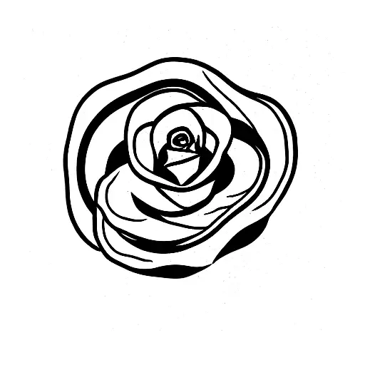 Snake Wrapped Around A Rose