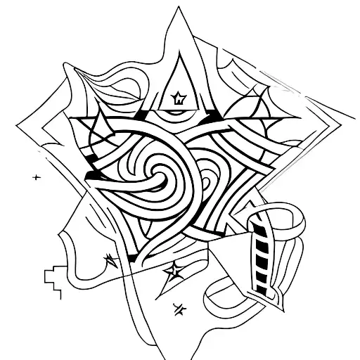 A Star With The Initals D And L