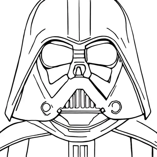 Vader Staring Into Space Minimalist