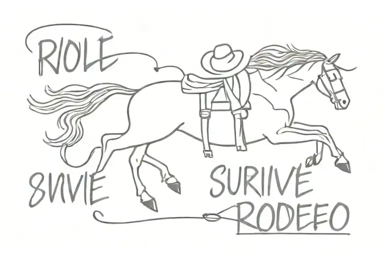 Quote Saying Or Will We Survive The Rodeo