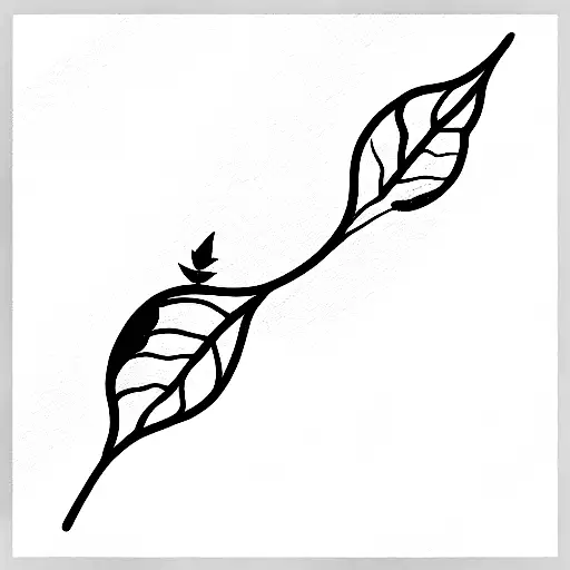 Vine With Lenga Leaves