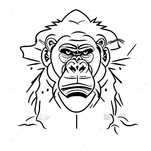 Gorilla Rock Climbing