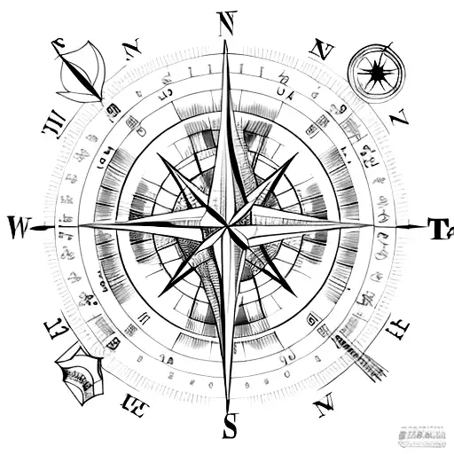 Compass Great Lakes Map In Background