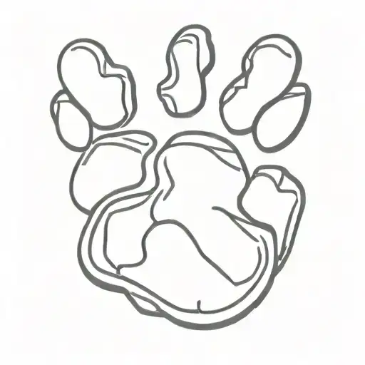 Dog Paw Print