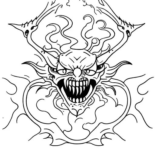 Demons Escaping The Water