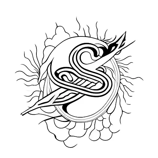 Deftones-inspired Tattoo Design Featuring A Melancholic Guitar Player