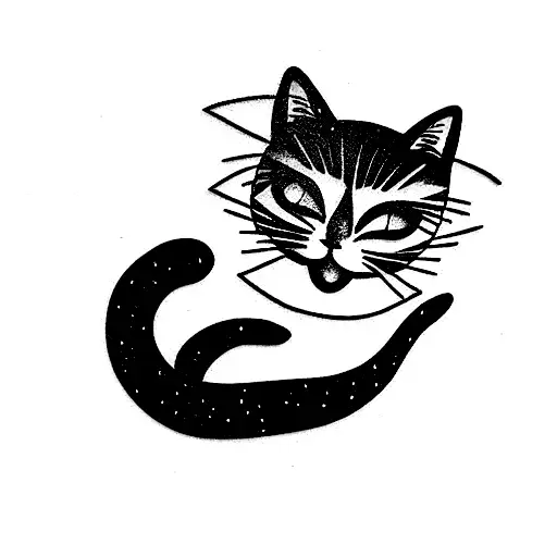 Futuristic Japanese Cat