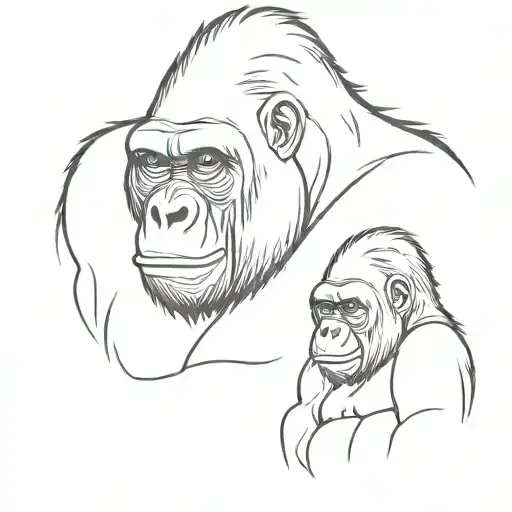 Gorilla And Son - Signifies Dad