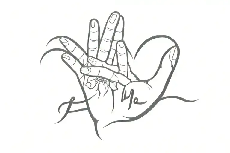 Ily In Sign Language Love In Traditional Chinese Infinite Love