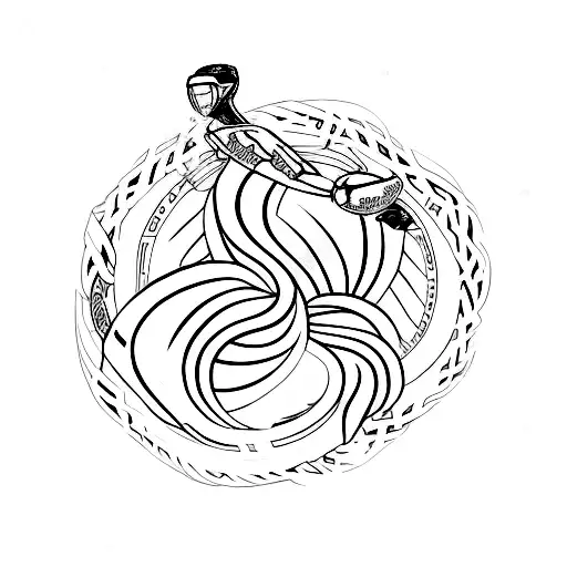 Create A Tattoo That Represents The Connection Between Sport Movies And Travel