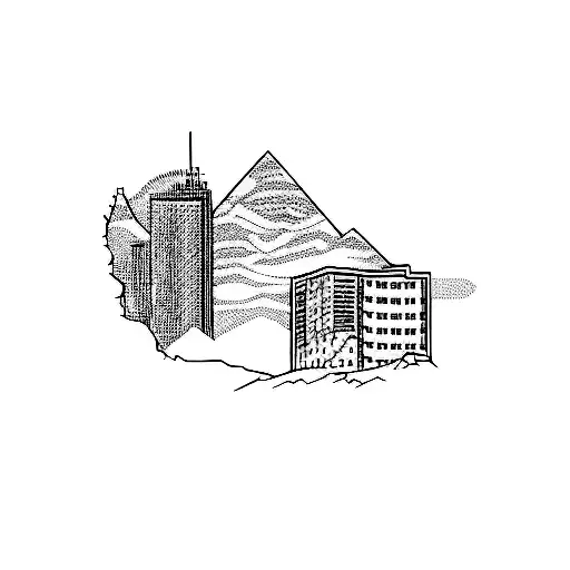 A Mountain And A City