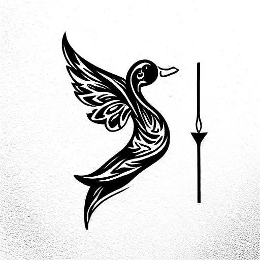 Duck With Fairy Wings