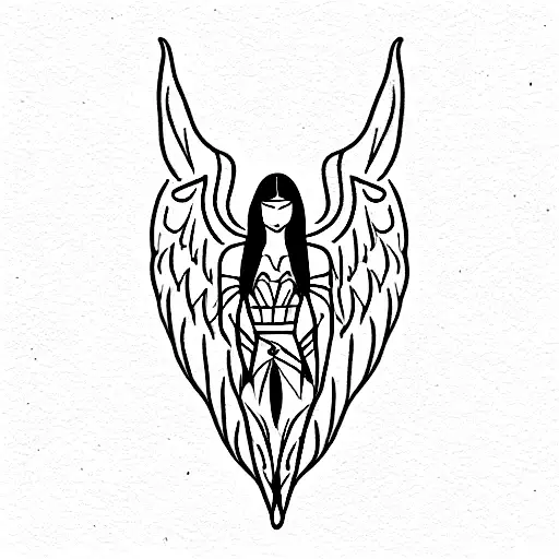 Pocahontas With Angel Wings