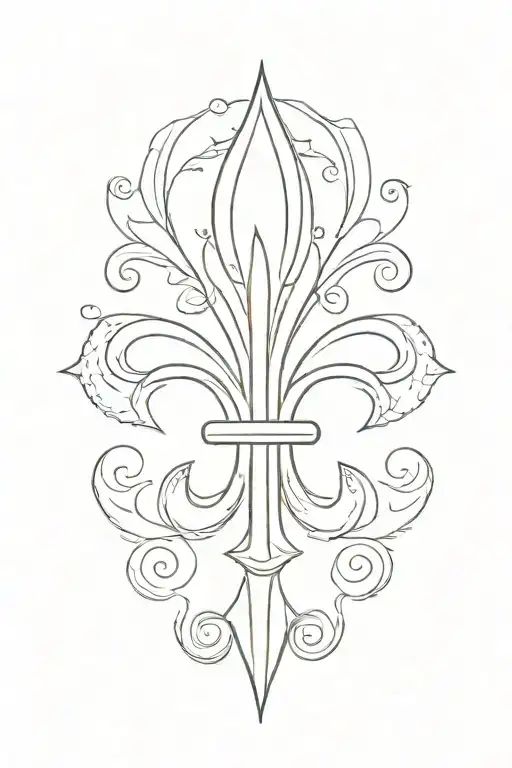 Small Fleur De Lis