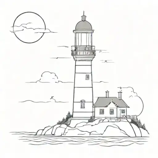 Lighthouse That Lights The Sea