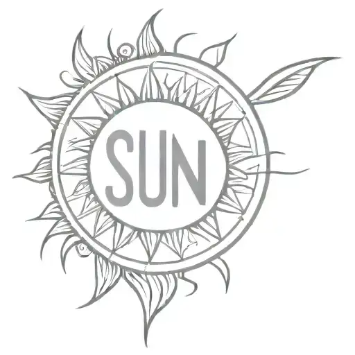 Sun With Letters Live A Great Story
