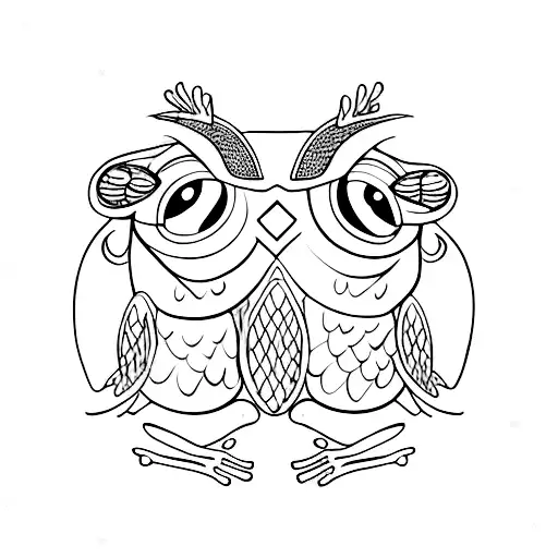 Frog And Owl